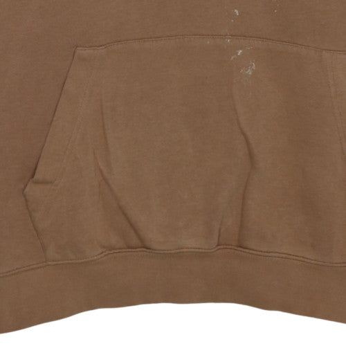 Nike Men's Brown Pullover Hoodie L Regular Fit Fleece