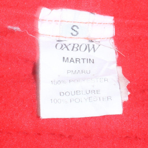 Oxbow Men's Orange Hooded Polyester Windbreaker Jacket Size S