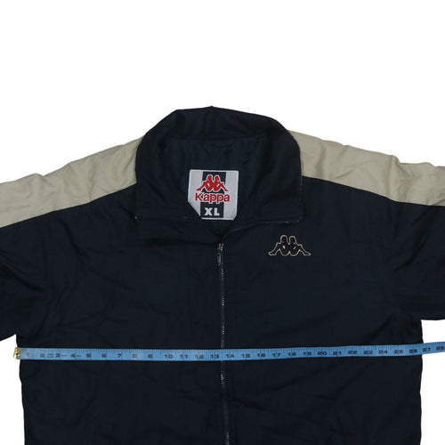 Kappa Men's Blue XL Full Zip Sports Jacket