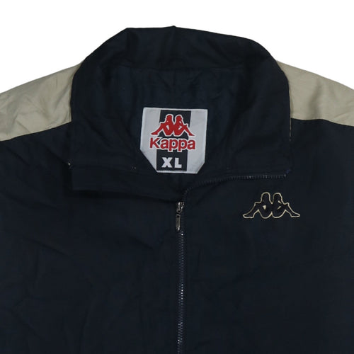 Kappa Men's Blue XL Full Zip Sports Jacket