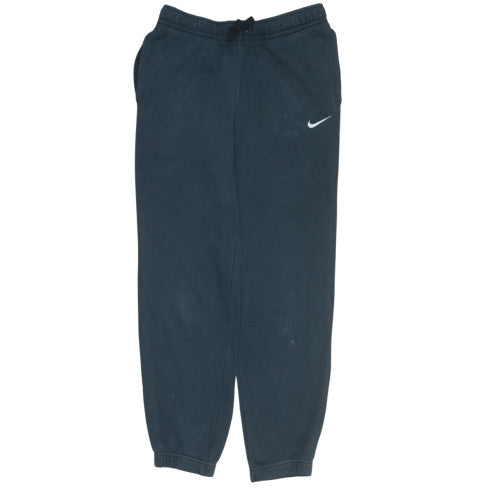 Nike Men's Blue Fleece Jogger Sweatpants Size S Drawstring Tapered Fit