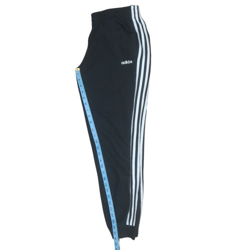 Adidas Womens Black M 12-14 Jogger Track Pants Elastic Waist