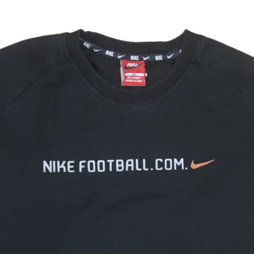 Nike Men's Black XXL Crew Neck Pullover Sweatshirt