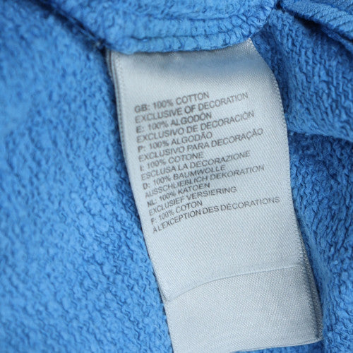 The North Face Men's Blue L Pullover Crew Neck Cotton Sweatshirt