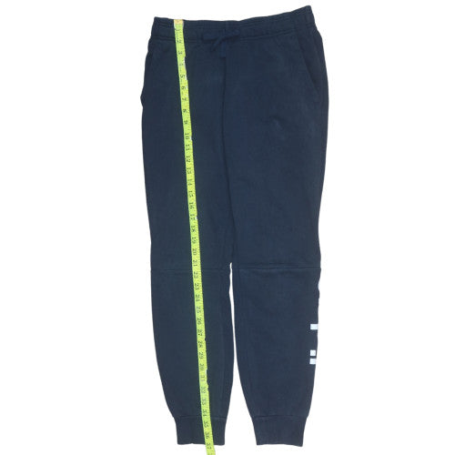 Adidas Womens Blue Jogger Sweatpants Size S Cotton Blend Activewear