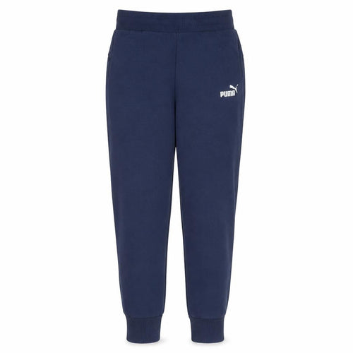 Puma Womens Blue Joggers UK 8 Sweatpants Elastic Waist