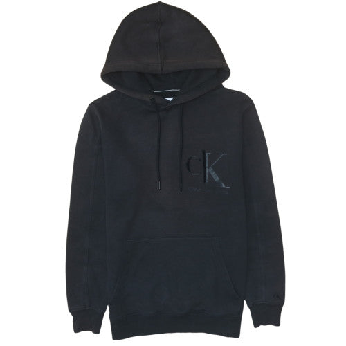 Calvin Klein Jeans Men's Black Pullover Hoodie S Regular Fit