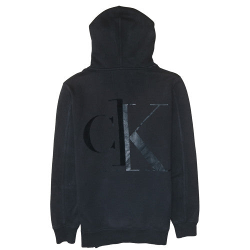 Calvin Klein Jeans Men's Black Pullover Hoodie S Regular Fit