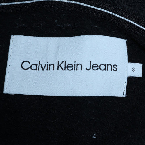 Calvin Klein Jeans Men's Black Pullover Hoodie S Regular Fit