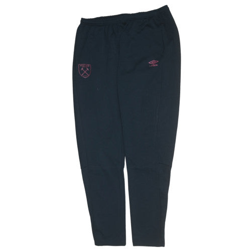 Umbro Mens Black XL West Ham United Jogger Trousers