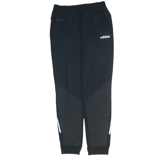 Adidas Mens Black M Jogger Sweatpants with Reflective Details