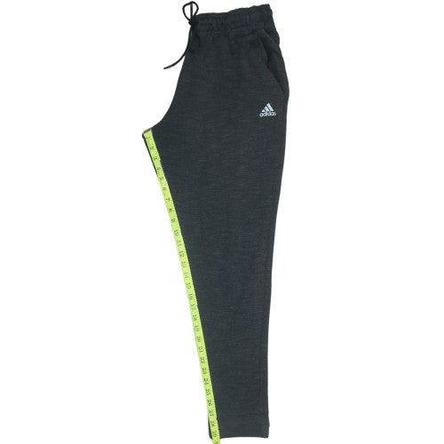 Adidas Men's Black M Jogger Sweatpants with Drawstring Waist