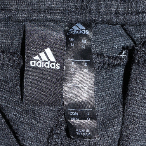 Adidas Men's Black M Jogger Sweatpants with Drawstring Waist