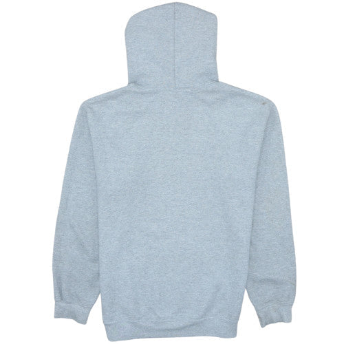 Gildan Men's Grey NASA Pullover Hoodie Small Graphic Fleece Jumper