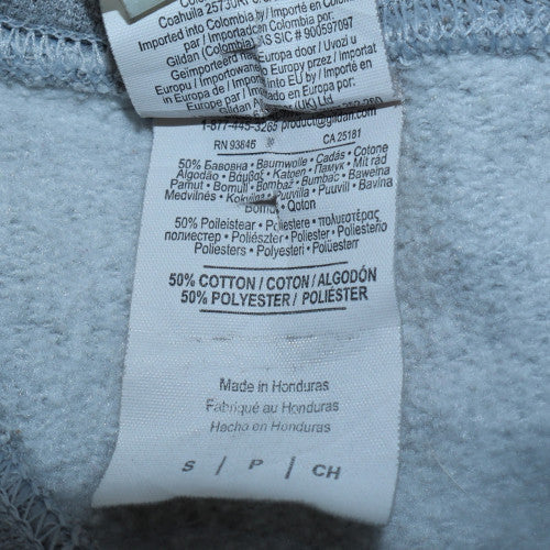 Gildan Men's Grey NASA Pullover Hoodie Small Graphic Fleece Jumper