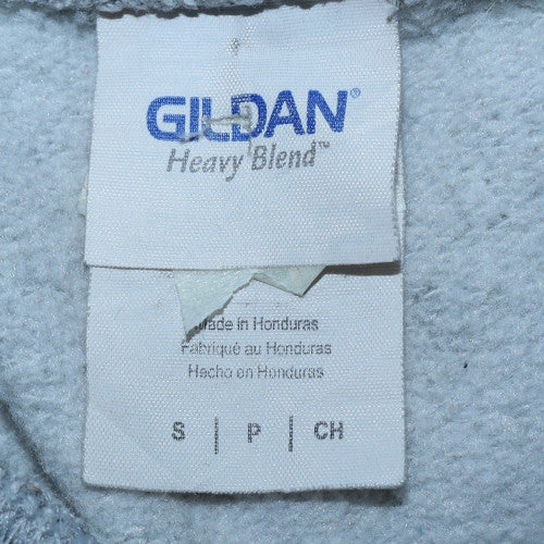 Gildan Men's Grey NASA Pullover Hoodie Small Graphic Fleece Jumper