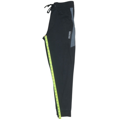 Hugo Boss Men's Black Jogger Sweatpants S Regular Fit Activewear Trousers