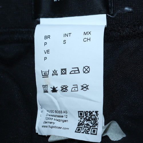 Hugo Boss Men's Black Jogger Sweatpants S Regular Fit Activewear Trousers