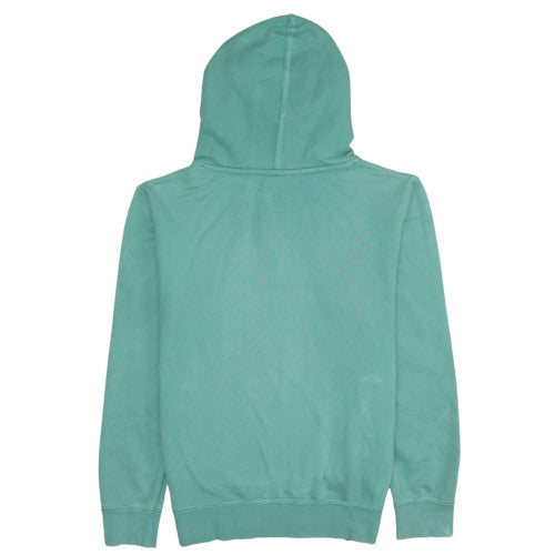 Levi's Womens Green Pullover Hoodie Cotton Size 16 Graphic Print