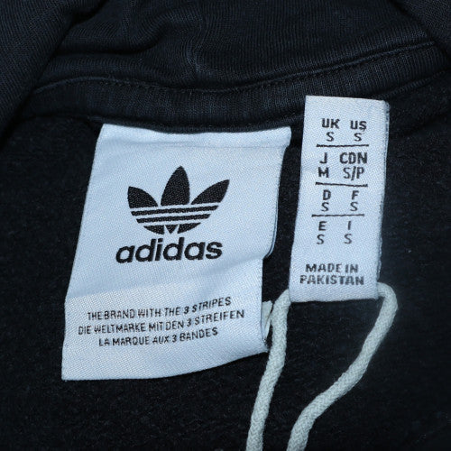 Adidas Men's Black Pullover Hoodie Small Fleece Sportswear