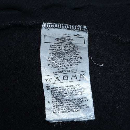 Adidas Men's Black Pullover Hoodie Small Fleece Sportswear