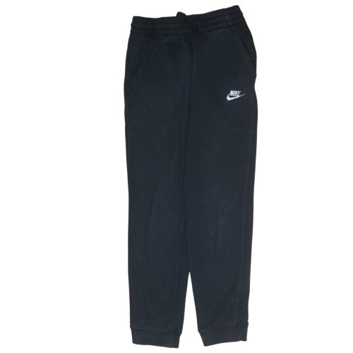 Nike Womens Black XS Jogger Trousers Fleece Cotton Blend Activewear