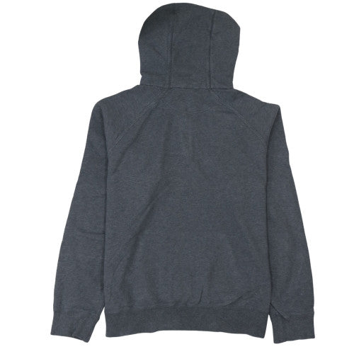 Nike Womens Charcoal Grey XL 1/4 Zip Hooded Pullover Sweatshirt