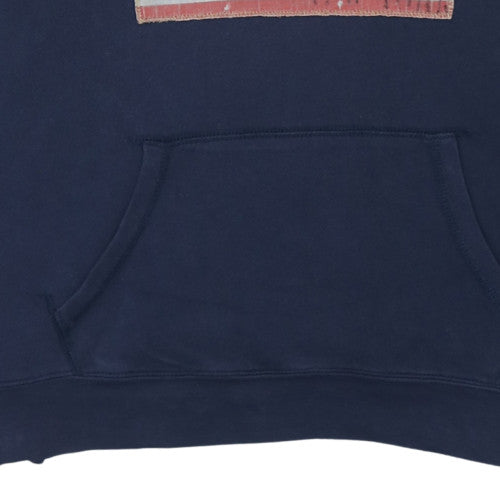 Polo Ralph Lauren Womens Navy Hoodie L (14-16) American Flag Print
