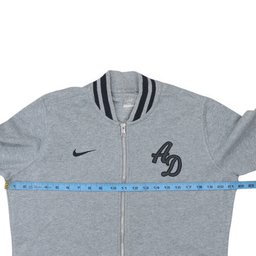 Nike Men's Grey XL Varsity Jacket Athletic Dept Full Zip