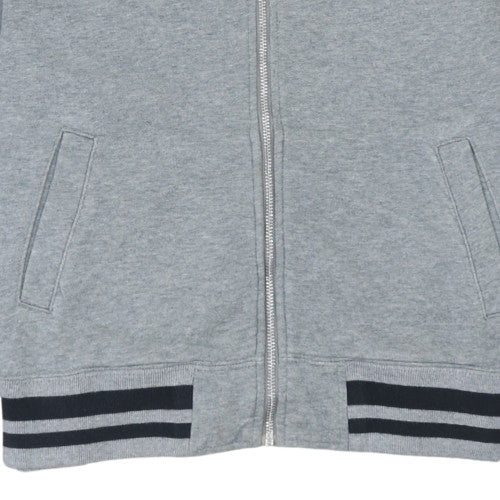 Nike Men's Grey XL Varsity Jacket Athletic Dept Full Zip