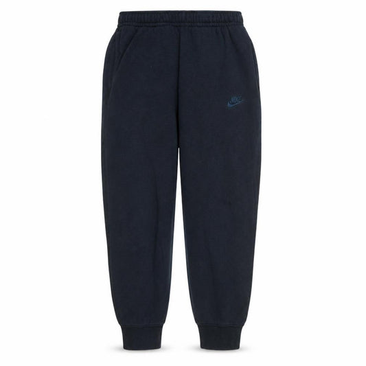 Front view of Nike Men's Black Fleece Jogger Sweatpants Small Regular Fit