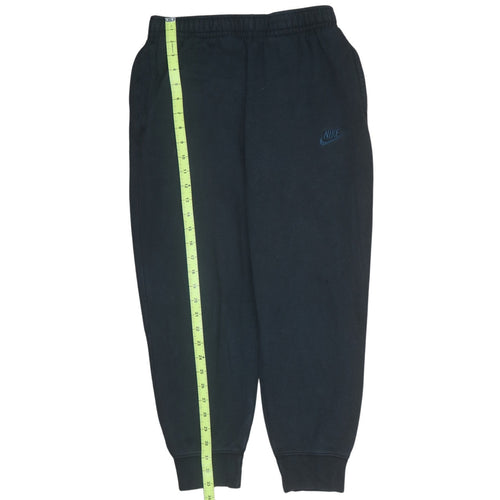 Nike Men's Black Fleece Jogger Sweatpants Small Regular Fit