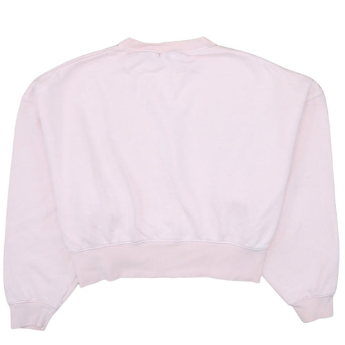 Nike Women's Pink Crew Neck Pullover Sweatshirt XS Cotton Blend