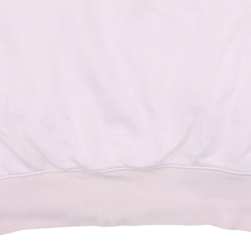 Nike Women's Pink Crew Neck Pullover Sweatshirt XS Cotton Blend