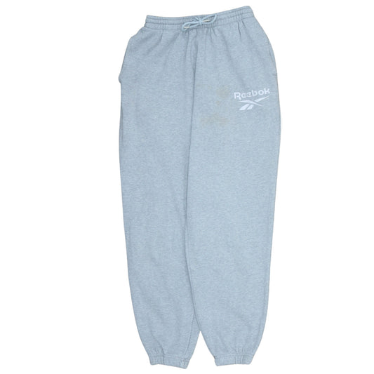 Reebok Womens Grey Small Sweatpants Joggers Casual Sportswear