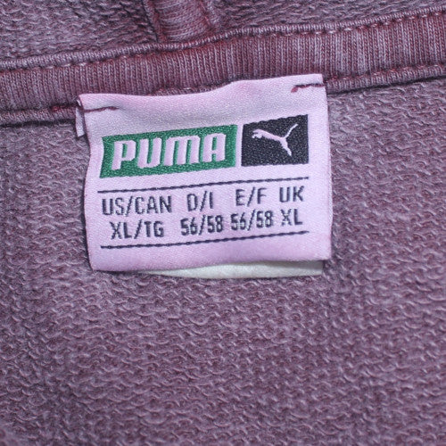 Puma Men’s Purple XL Pullover Hoodie Fleece Casual