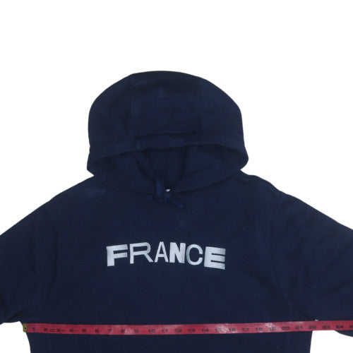Nike Men's Blue France Pullover Hoodie M Sports Sweatshirt