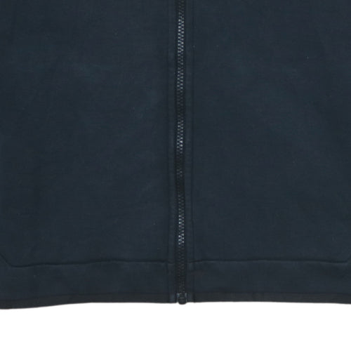 Nike Boys Black Full Zip Hoodie XL 158-170cm Fleece Casual Sweatshirt