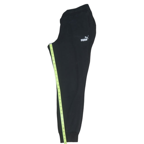 Puma Mens Black Jogger Sweatpants M Regular Fit Fleece Sports Trousers