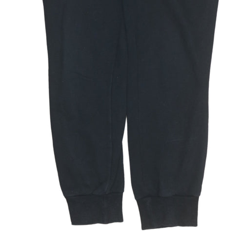 Puma Mens Black Jogger Sweatpants M Regular Fit Fleece Sports Trousers