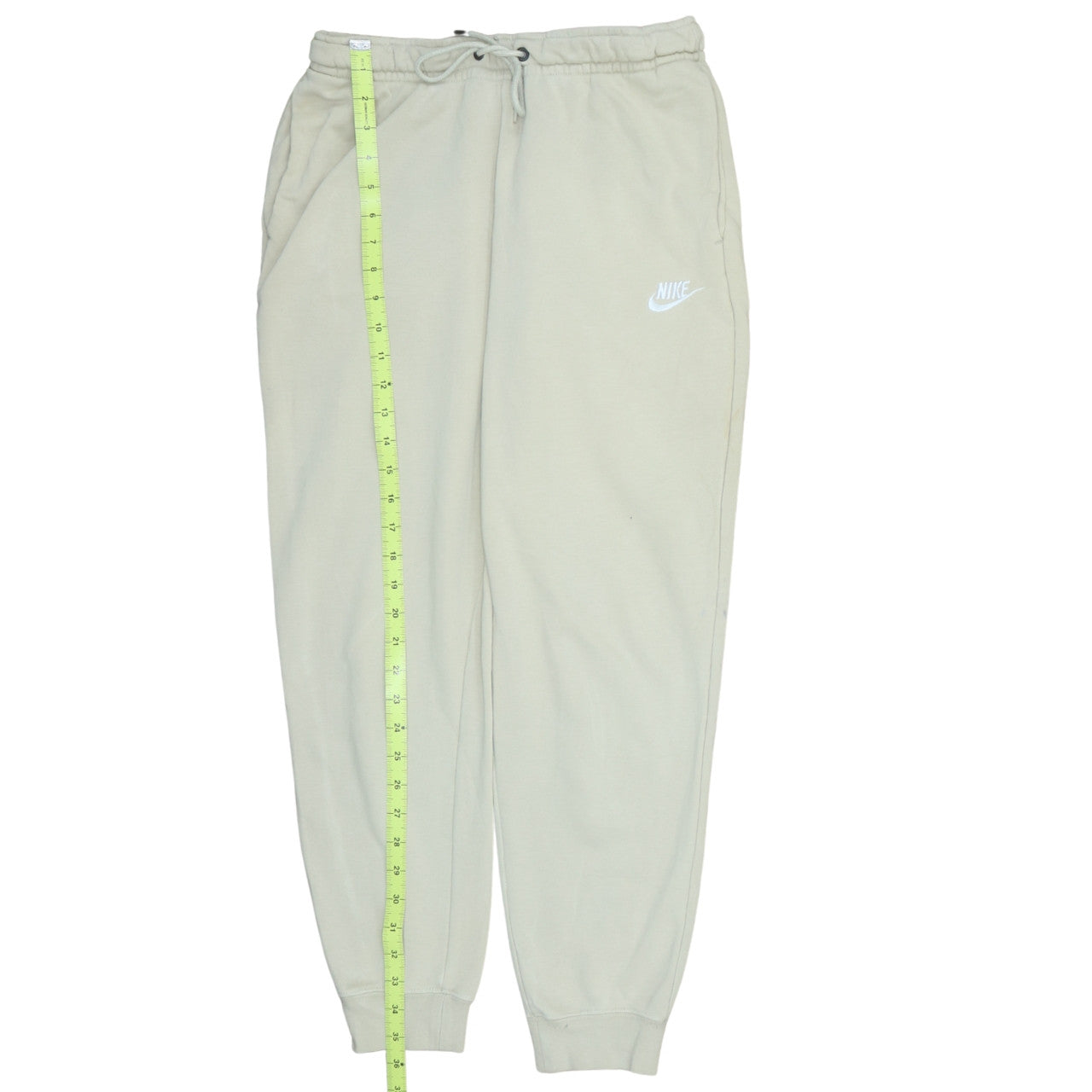 Nike Men’s Beige Regular Fit Jogger Sweatpants S