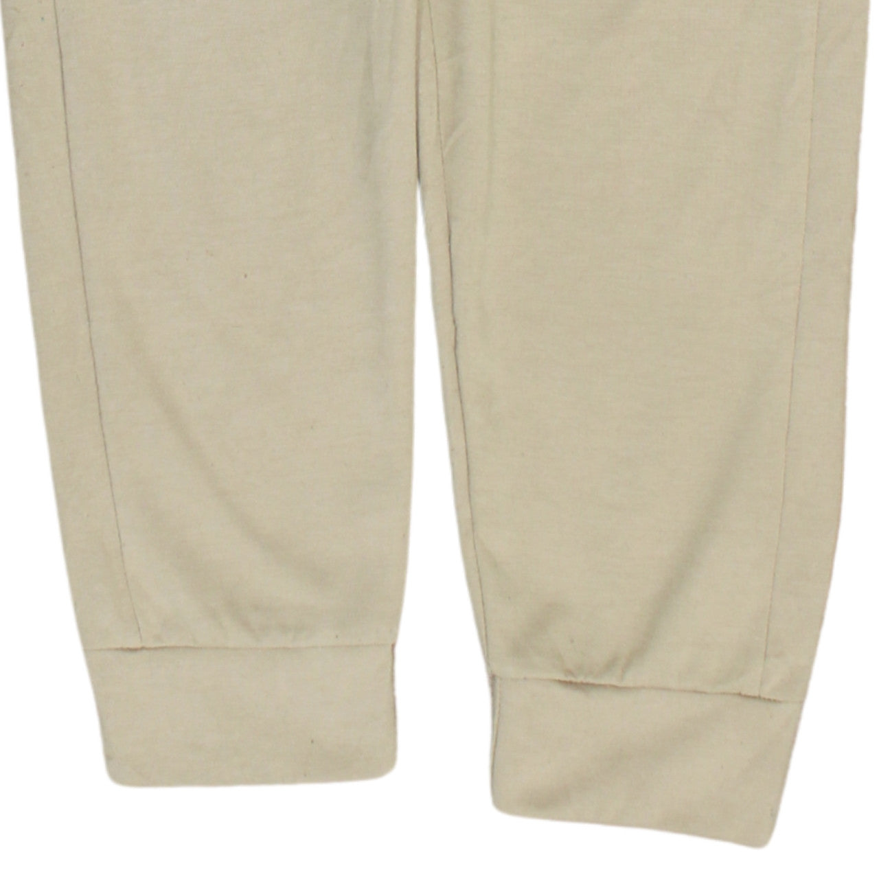 Nike Men Beige Jogger Trousers M Elastic Waist Tapered Fit