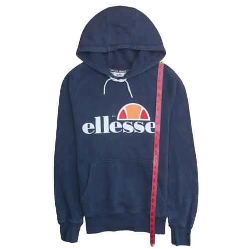 Ellesse Men’s Blue XS Pullover Hoodie Graphic Logo Sportswear