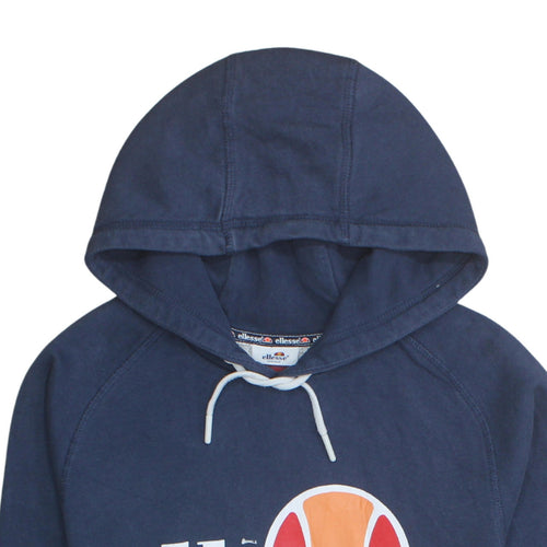 Ellesse Men’s Blue XS Pullover Hoodie Graphic Logo Sportswear