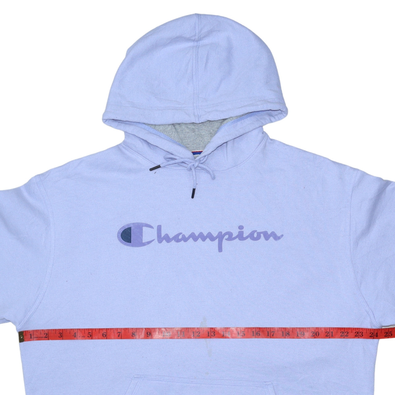 Champion Women's Light Purple Pullover Hoodie Size L Cotton Blend