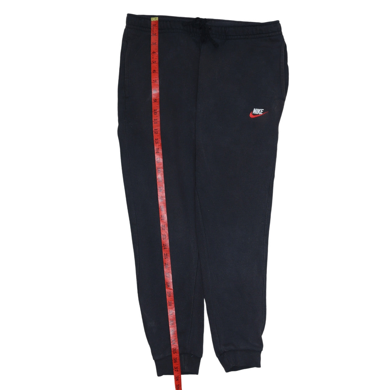 Nike Men's Black Jogger Sweatpants M Regular Fit Fleece Active Trousers
