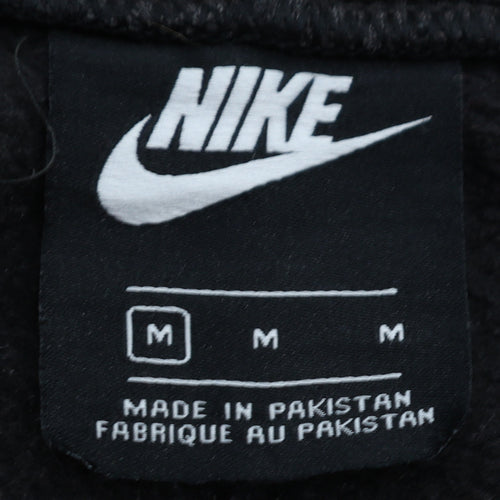 Nike Men's Black Jogger Sweatpants M Regular Fit Fleece Active Trousers