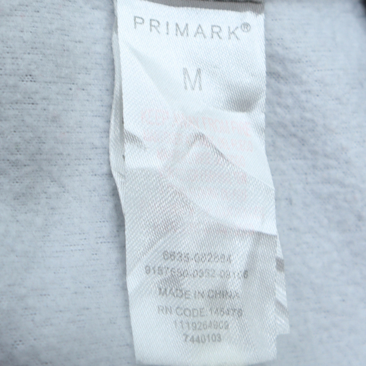 Primark Men's Grey The Grinch Christmas Long Sleeve Pyjama Top M