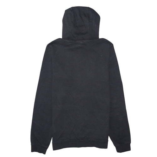 Nike Men's Black Small Pullover Hoodie with Retro Air Logo
