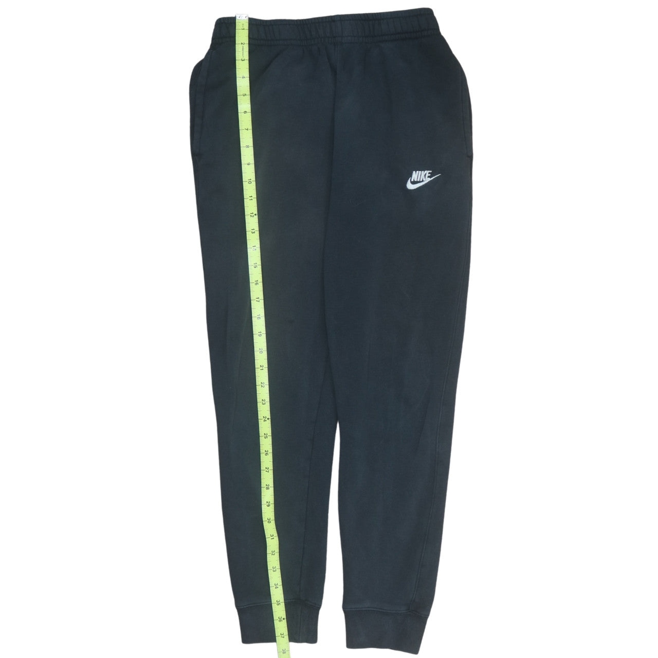 Nike Men's Black Small Jogger Sweatpants Tapered Fleece Activewear